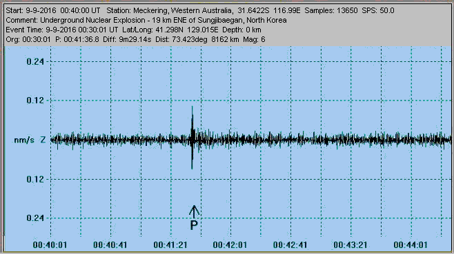 ASA Seismogram